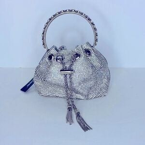 NEW…Silver gem stone handbag from LILIANA